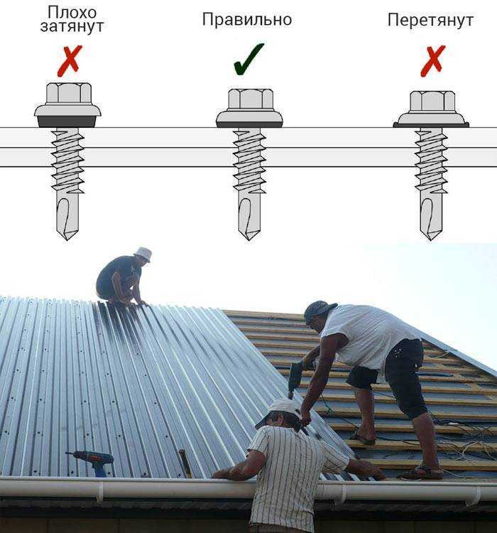 Устройство крыши из профнастила: особенности конструкции и монтажа