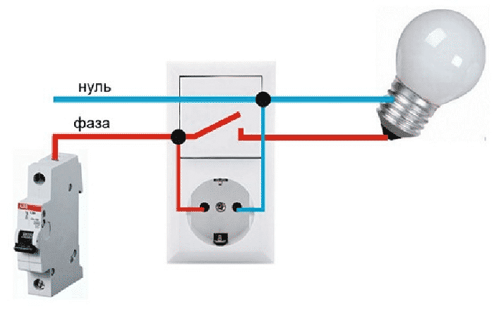 Как подключить розетку от выключателя: можно ли запитать, последствия