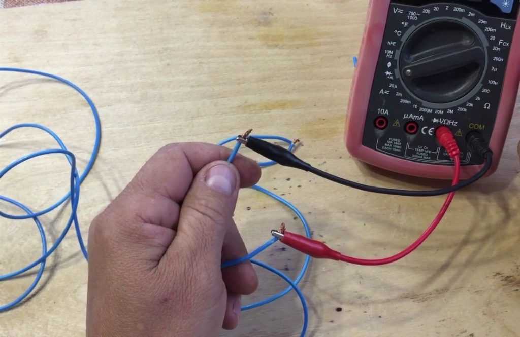 Как прозвонить провода и кабель мультиметром