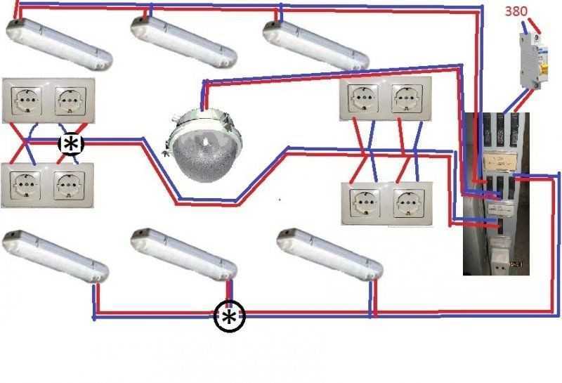Подключение гаража к электросети: инструкция + фото