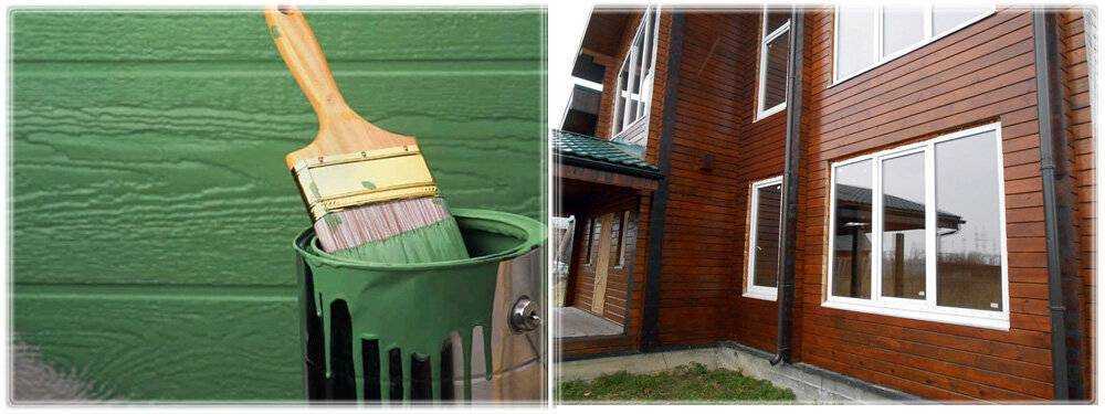 Чем и как покрасить дом из бруса снаружи: детально про этапы ?