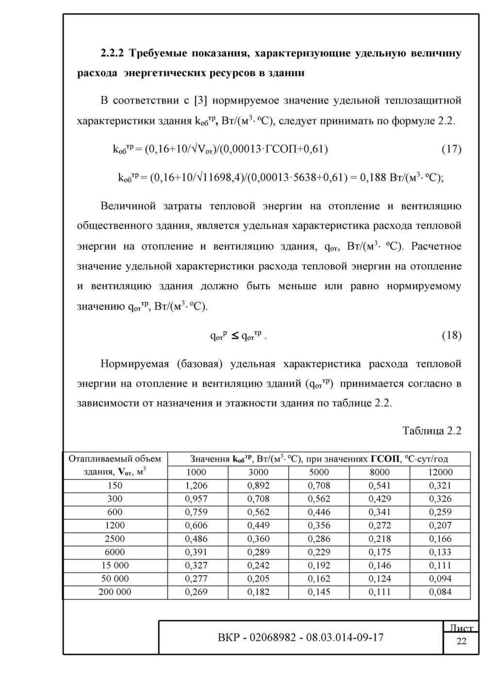 Удельная тепловая характеристика здания таблица снип 2022 год • формулы расчёта