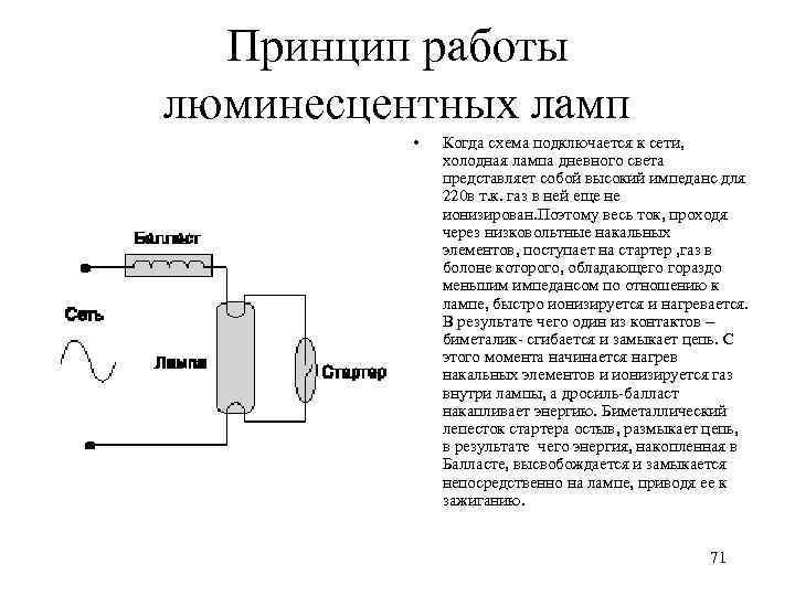 Лампы люминесцетные (лл): устройство,схема подключения,принцип работы,виды и маркировки