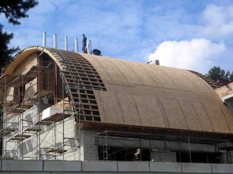Купольная крыша. расчет купольной крыши. технология строительства купольных крыш.